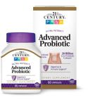21st Century Advanced Probiotics 60 Capsules