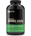 Optimum Nutrition (ON) Superior Amino 2222 Tablets, Complete Essential Amino Acids, EAAs to Maintain Muscle Tissue - 160 Tablets