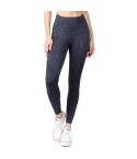 Judson & Co Women's High Rise Seamless Ribbed Workout Tights