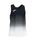 Joma Men's Elite VII Sleeveless T-Shirt Black - White - Gray 