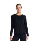2XU Women's Aero Long Sleeve  T-Shirt-Black 