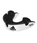 Adidas Mouth Guard Opro Silver Gen4 - White/Black Senior