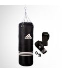 Adidas Boxing Bag Set Revised Print - Black Set