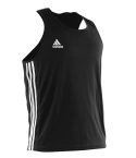 Adidas Men Boxing Top Sleeveless - Black/White XS
