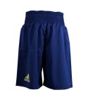 Adidas Multi Boxing Short - Dark Blue/Solar Yellow