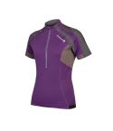 Endura Women's S/S Hummvee Cycling Jersey - Purple 