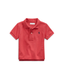 Ralph Lauren Kids Slim-Fit Cotton Mesh Polo Shirt Size - 6 Months