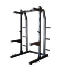 1441 Fitness Heavy Duty Semi Commercial Half Cage Squat Rack with Pull Up Bar J611 - 1441 Fitness