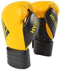 Adidas Hybrid 200 Boxing Glove - Yellow/Black,10-oz