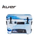 Kuer Cooler - 45QT 42.6 liters, Blue Camo Color