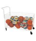 Dawson Sports Mesh Ball Cage/Trolley (120cm x 60cm x 60cm)