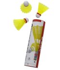Wish Nylon Shuttlecock 6 Pcs Red Speed Af-6000 Yellow