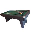 Marshal Brown Billiard Wood Body With Smooth Green Cloth 6ft