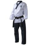 Adidas Poomsae Adult Male Taekwondo Uniform - White/Dark Blue