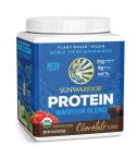 Sunwarrior - Warrior Blend High Performance| Plant-Based | Keto-Friendly |Vegan |Organic Protein Powder Chocolate 375 g